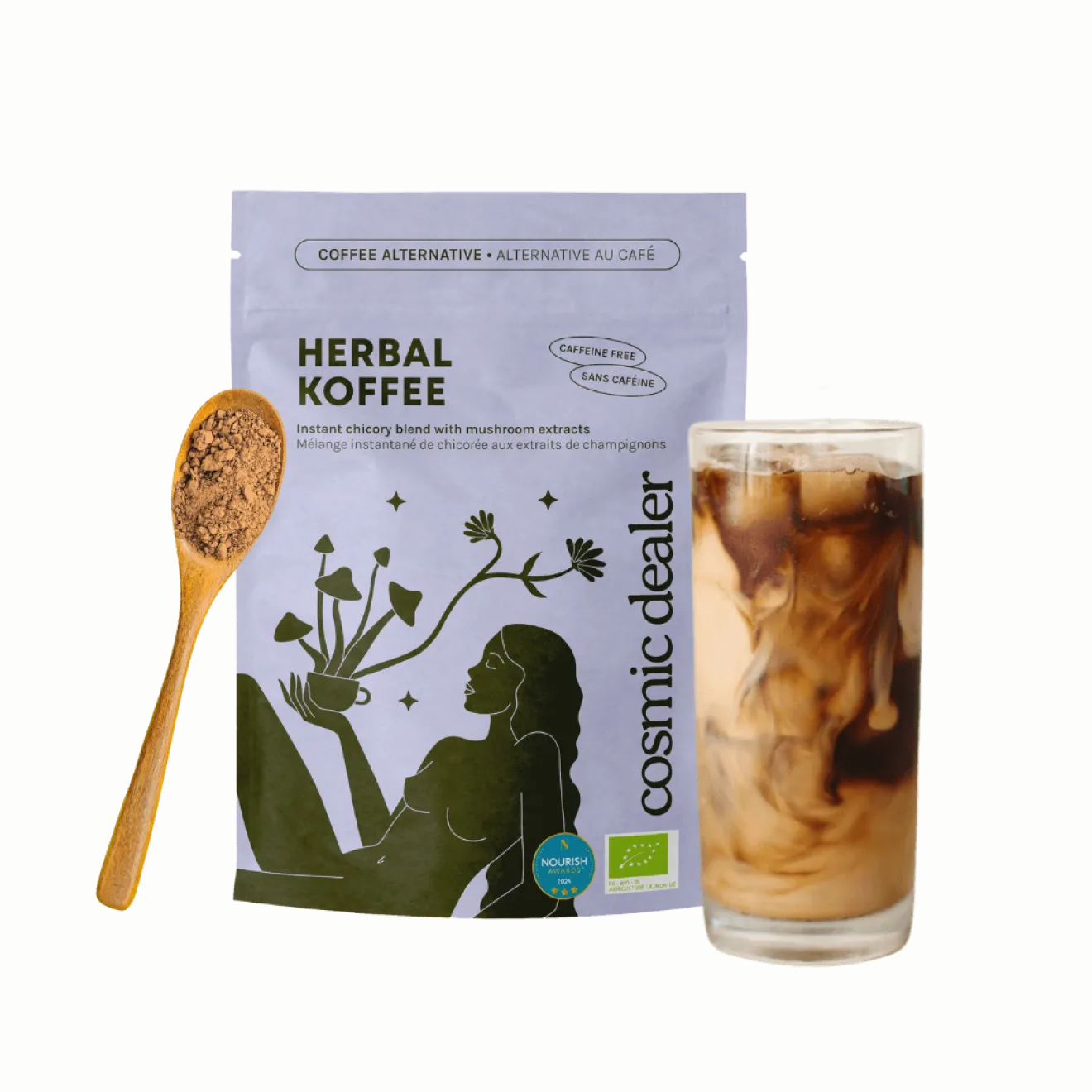 Herbal Alternative Café aux Plantes & Champignons Bio