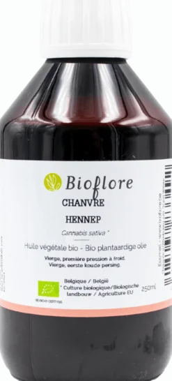 Huile Chanvre Vierge Bio
