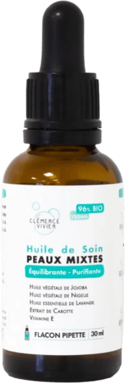Huile de soin Peaux mixtes