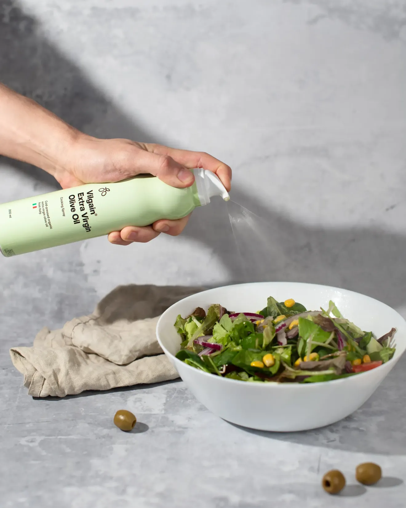 Huile d’olive extra vierge en spray Bio