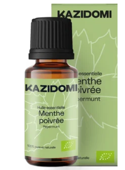 Huile essentielle Menthe Poivrée (rafraîchissant et antispasmodique) Bio