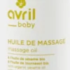 Huile Massage Bébé Bio
