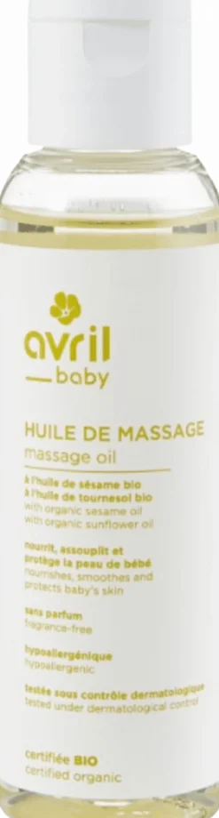 Huile Massage Bébé Bio