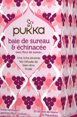Infusion Baie De Sureau Echinacée Bio