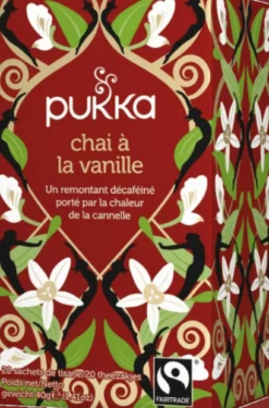 Infusion Chaï Vanille Bio
