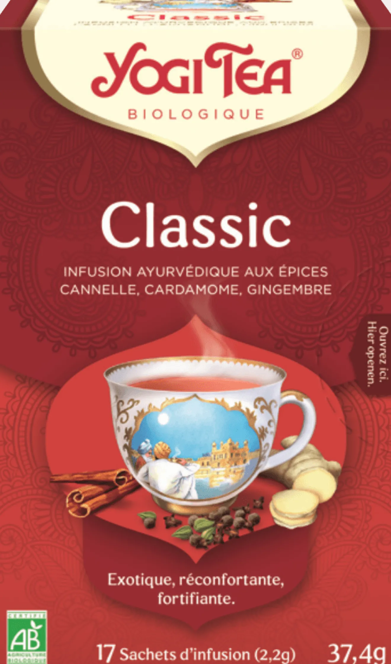 Infusion Classique 17 sachets Bio