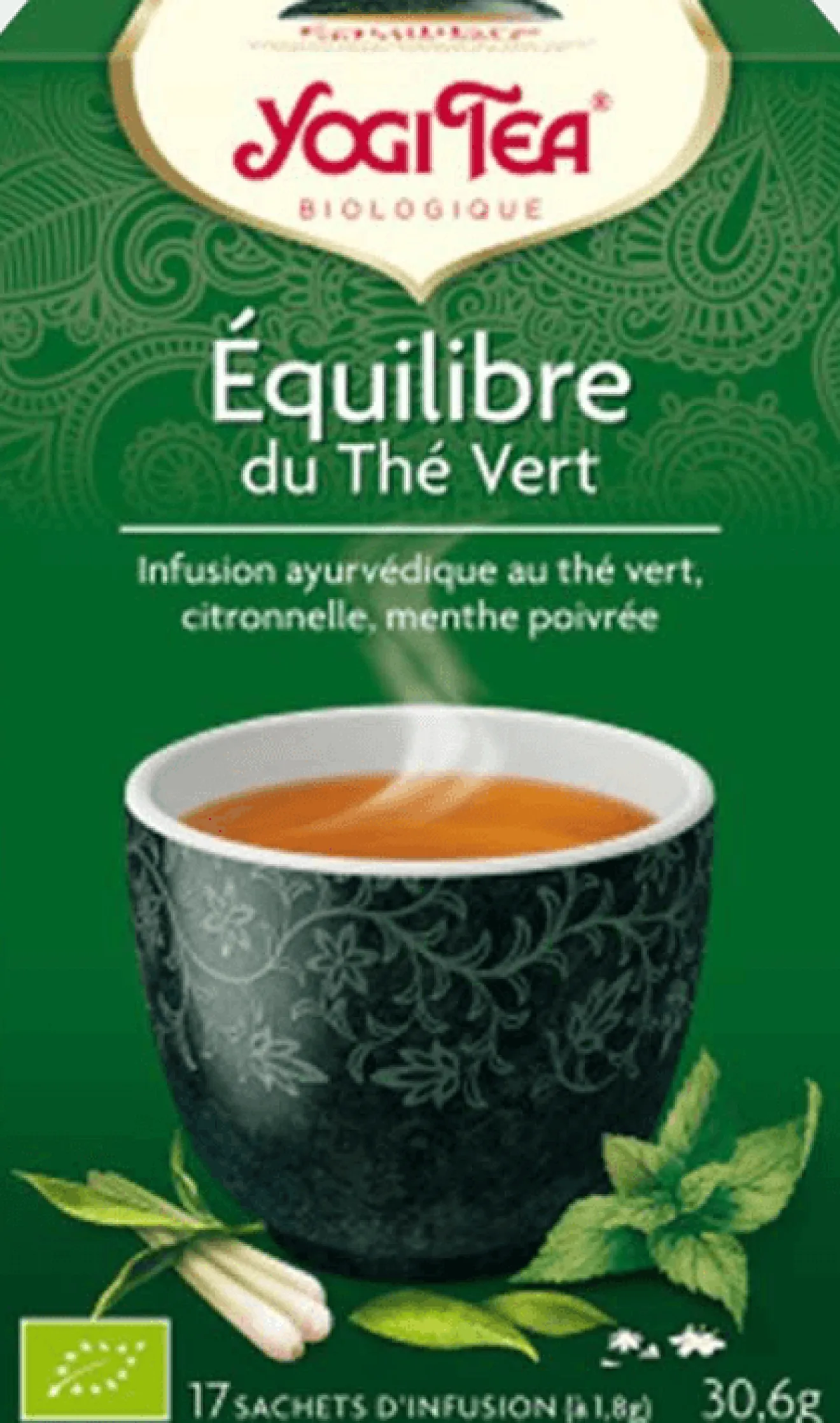 Infusion Equilibre Thé vert Bio