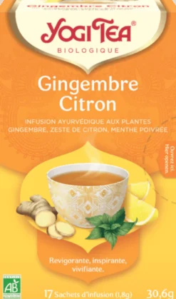 Infusion Gingembre Citron Bio