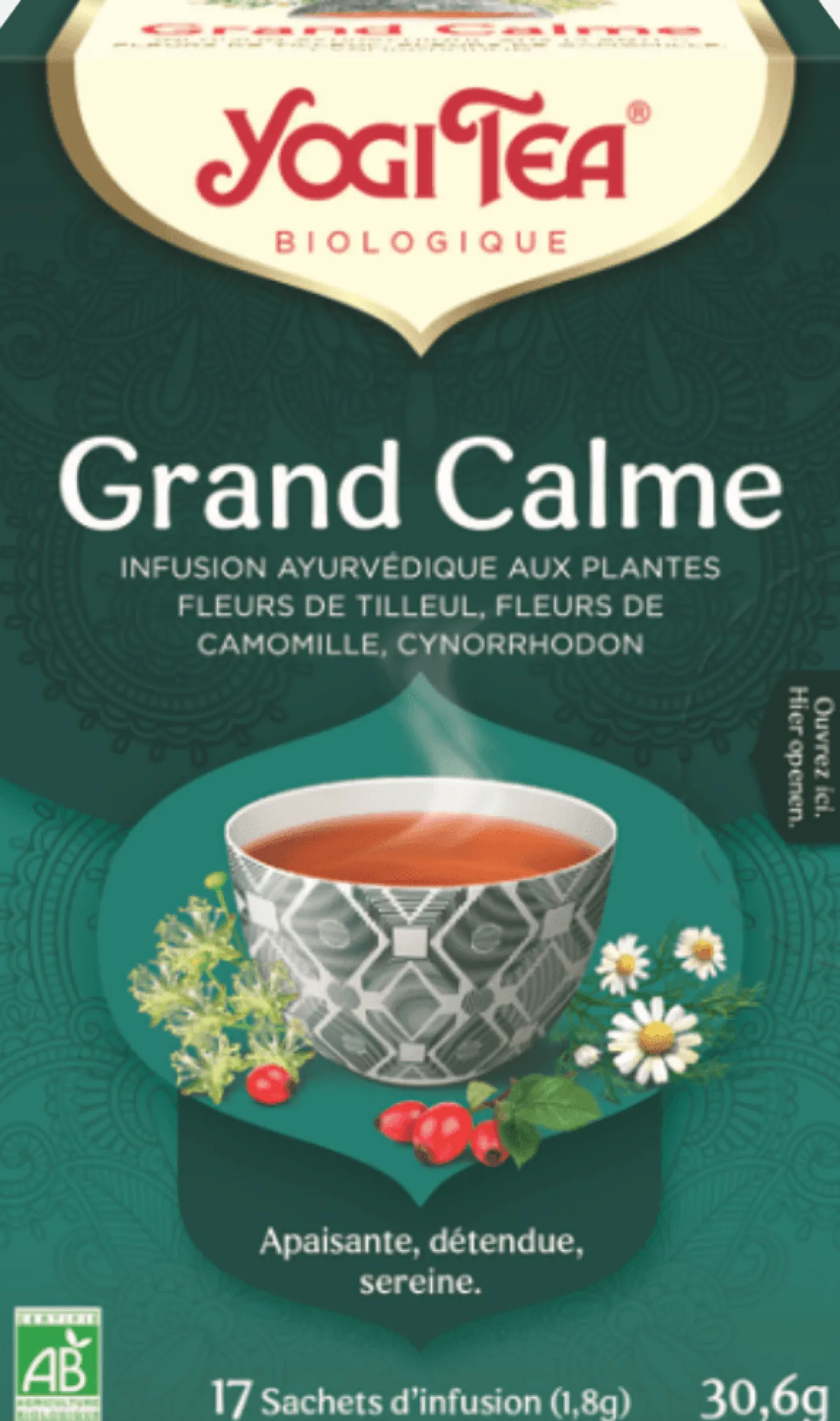 Infusion Grand Calme 17 sachets Bio