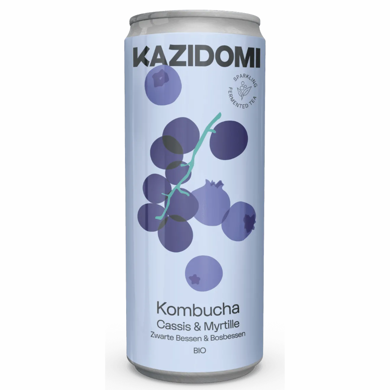 Kombucha Cassis Myrtille Bio