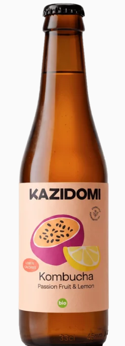 Kombucha Fruit de la Passion & Citron Bio