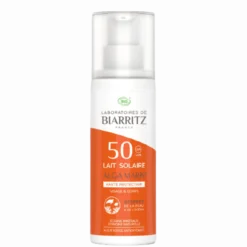 Lait solaire SPF50 visage et corps Bio