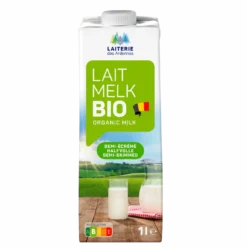 Lait Vache Demi Ecrémé Bio