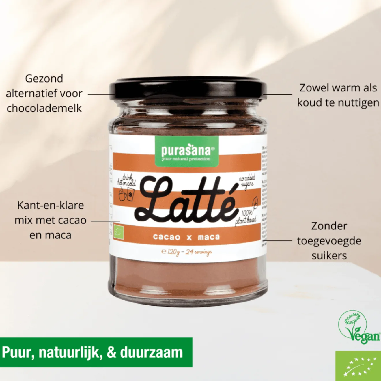 Latté Cacao & Maca Bio