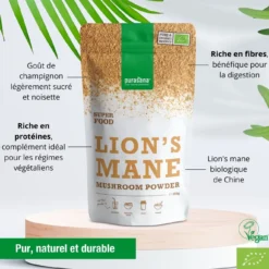 Lion's mane poudre Bio