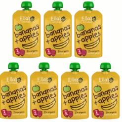 Lot Gourdes Banane Pomme + 4 mois Bio