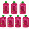 Lot Gourdes Fraise Rhubarbe Pomme + 4 mois Bio