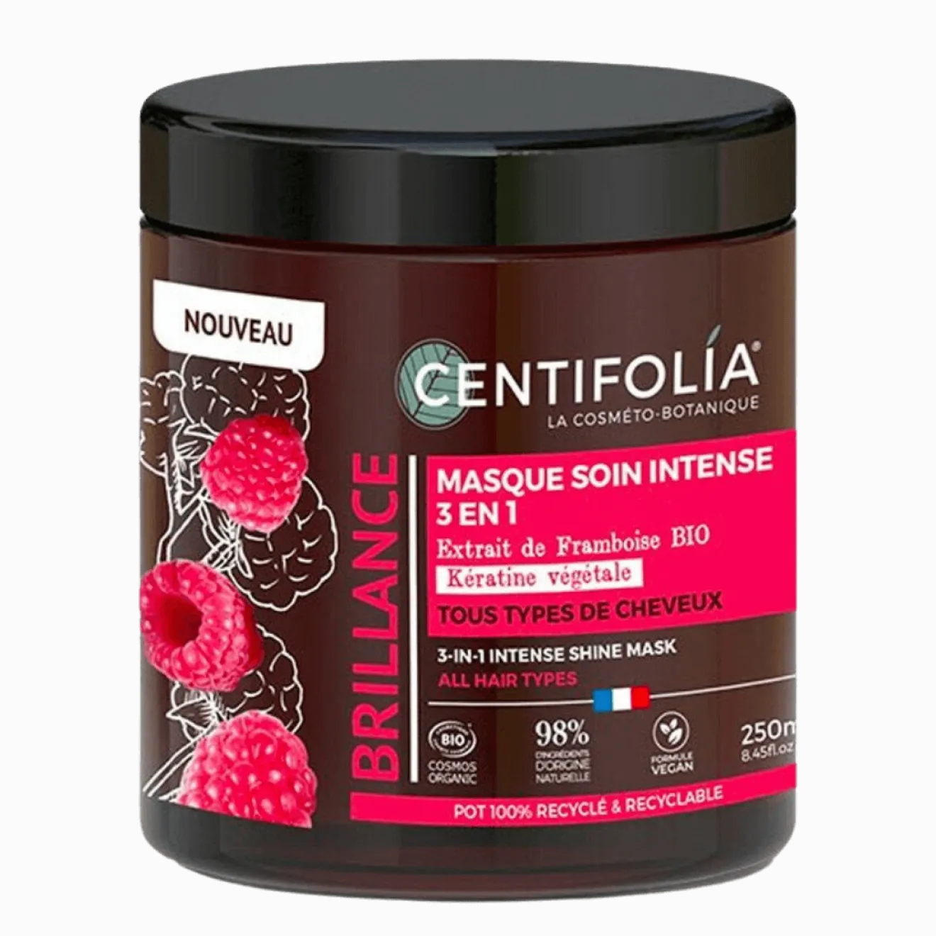 Masque Soin Cheveux Brillance Intence 3 en 1 Bio