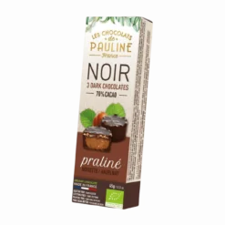 3 Mini Rochers Noir Noisette Bio