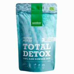 Mix Detox (chlorella, herbe orge, herbe blé, lucuma, spiruline, cacao) Bio
