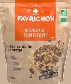 Muesli Croustillant Graines De Lin & Courges Bio