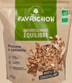 Muesli Croustillant Pomme & Cannelle Bio