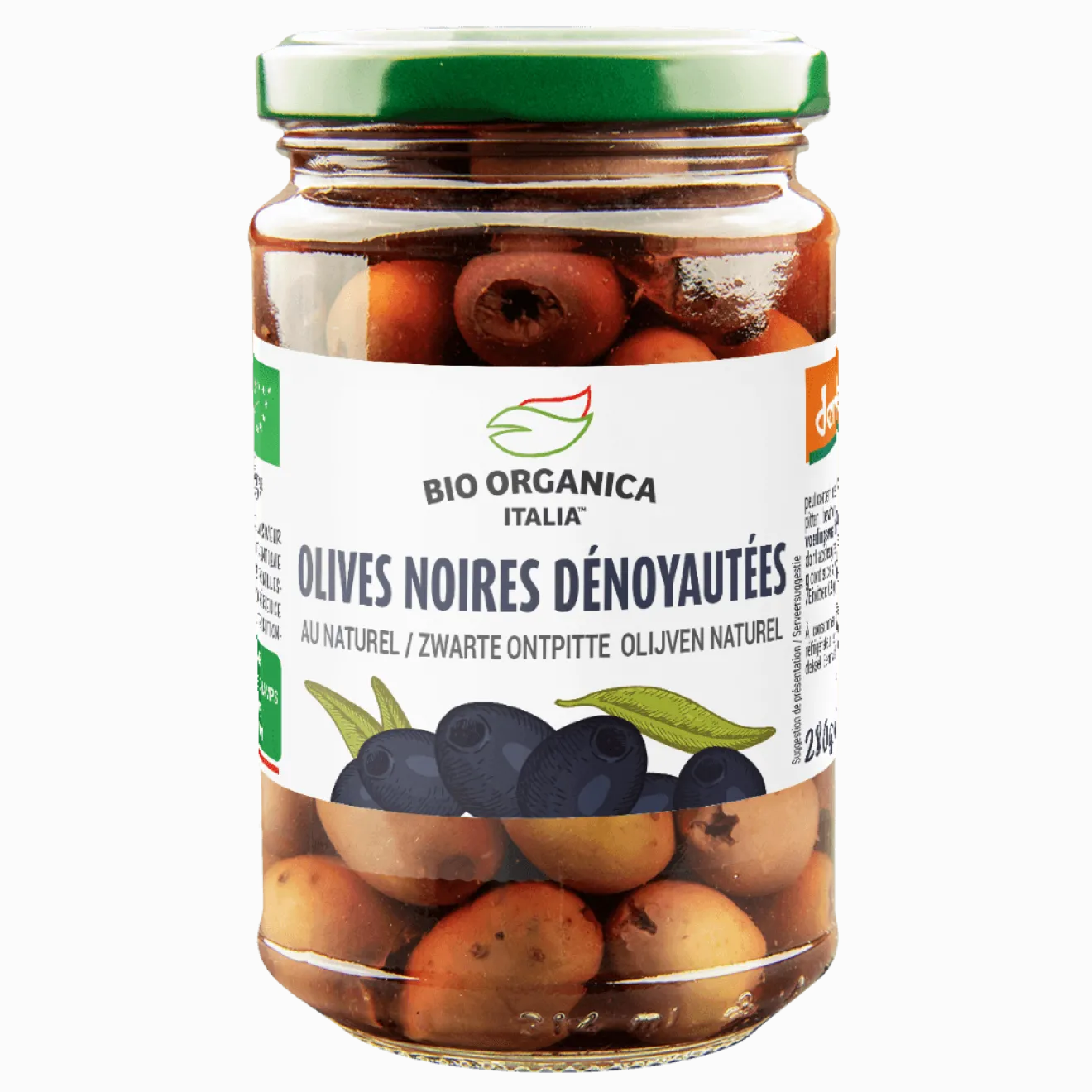 Olives Noires Dénoyautées Huile