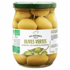Olives Vertes Entières Nature Grosse