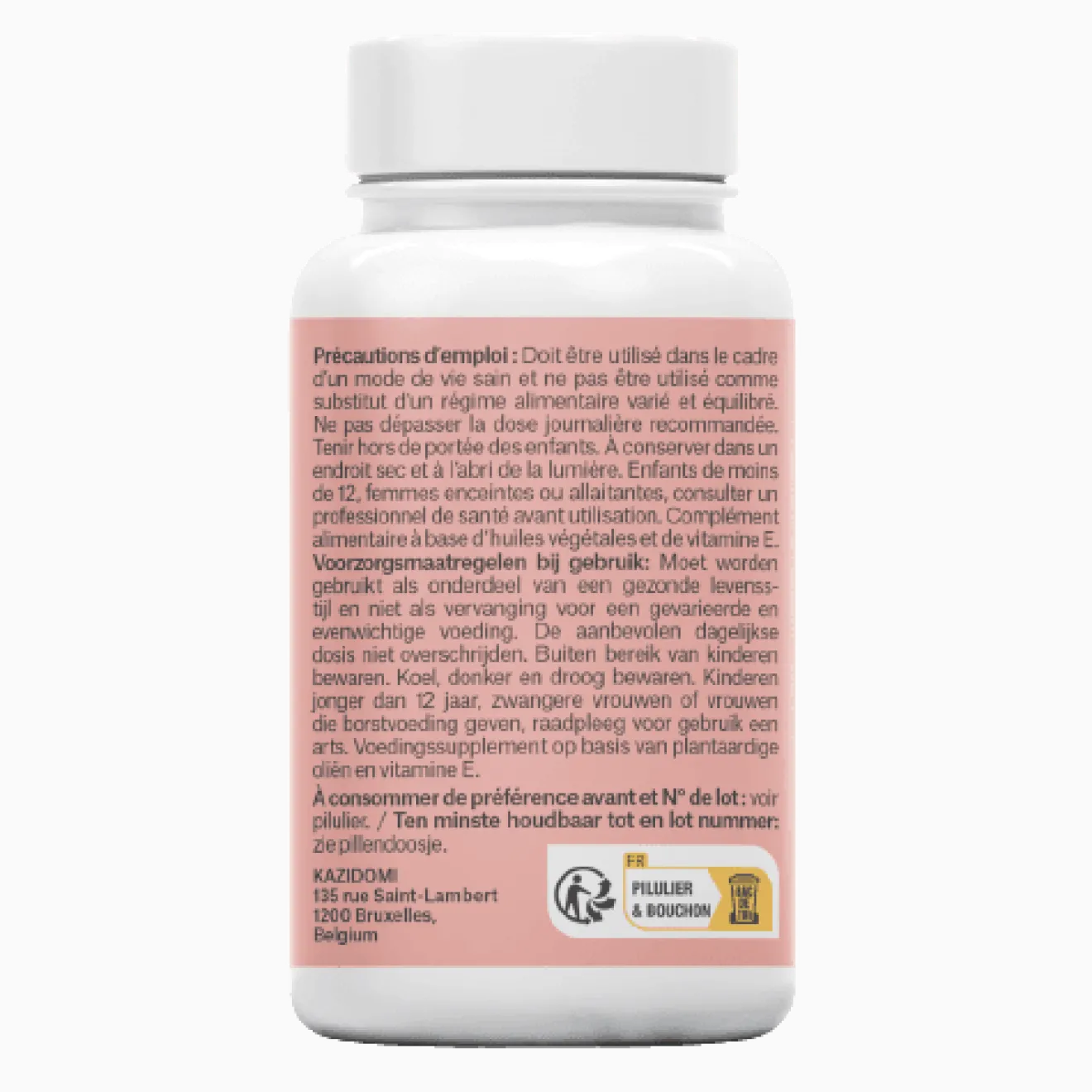 Onagre Bourrache - 1000mg (peau, ongle, cheveux) Bio
