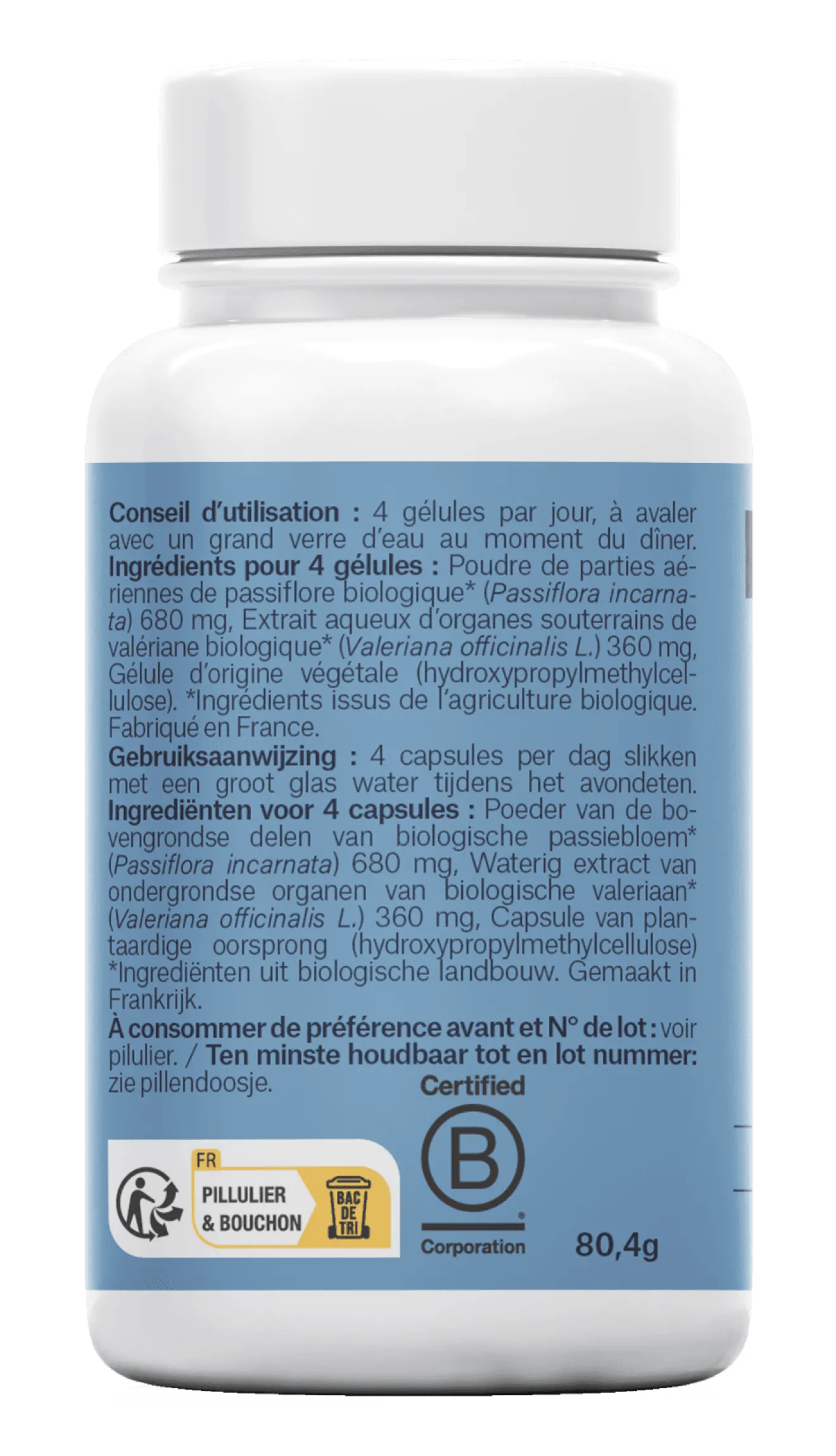 Passiflore Valériane (détente et sommeil) Bio