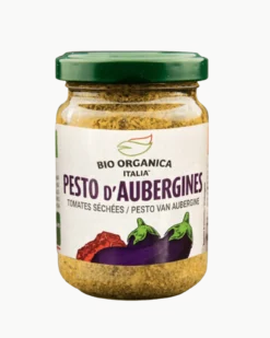 Pesto aubergine Bio