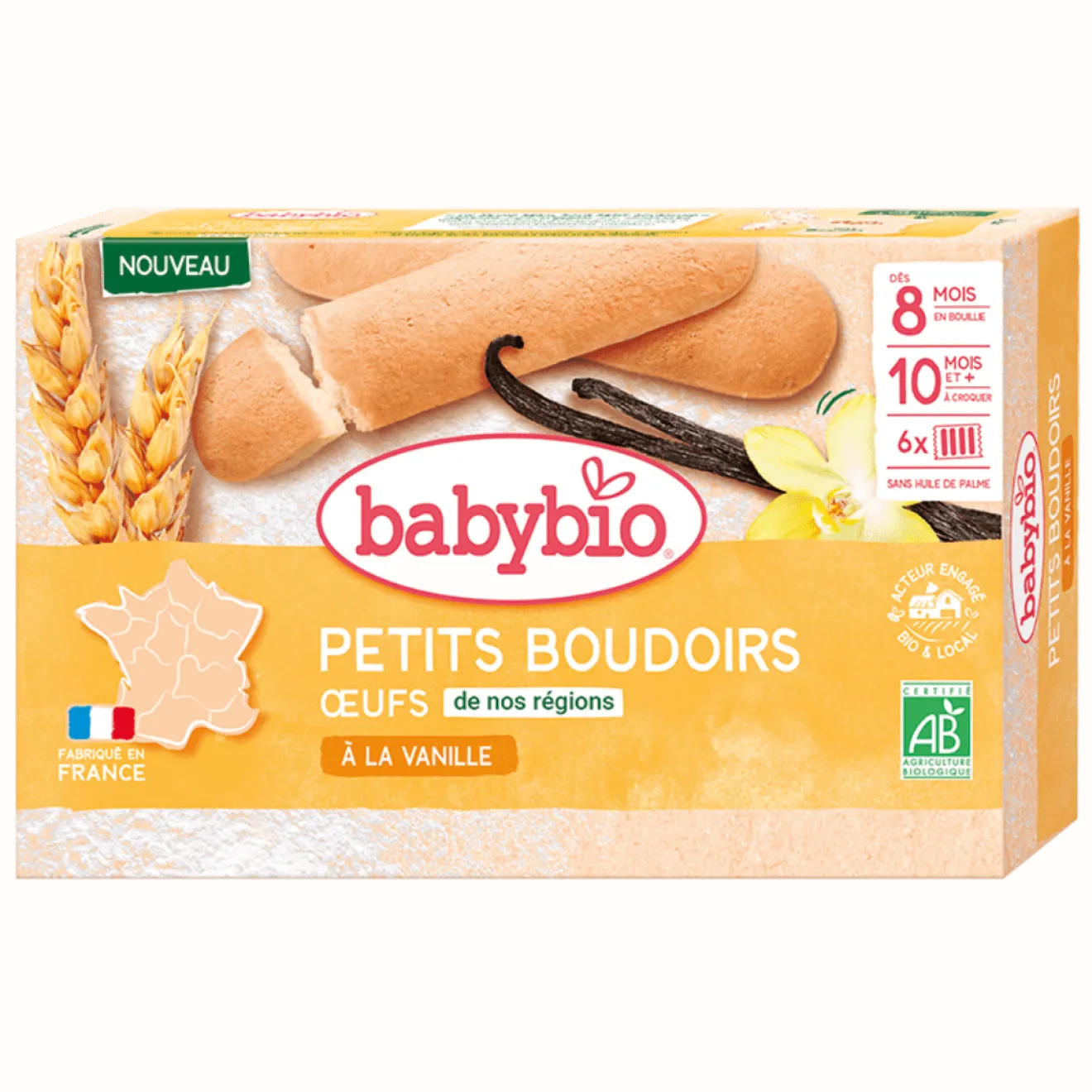 Petits Boudoirs Vanille dès 8 mois
