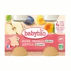 Petits Pots Pomme Mirabelle Quetsche dès 4 mois Bio
