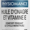 Physiomance Huile d'Onagre & Vitamine E
