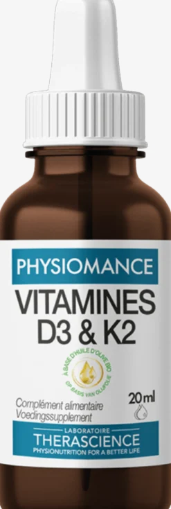 Physiomance Vitamines D3 & K2