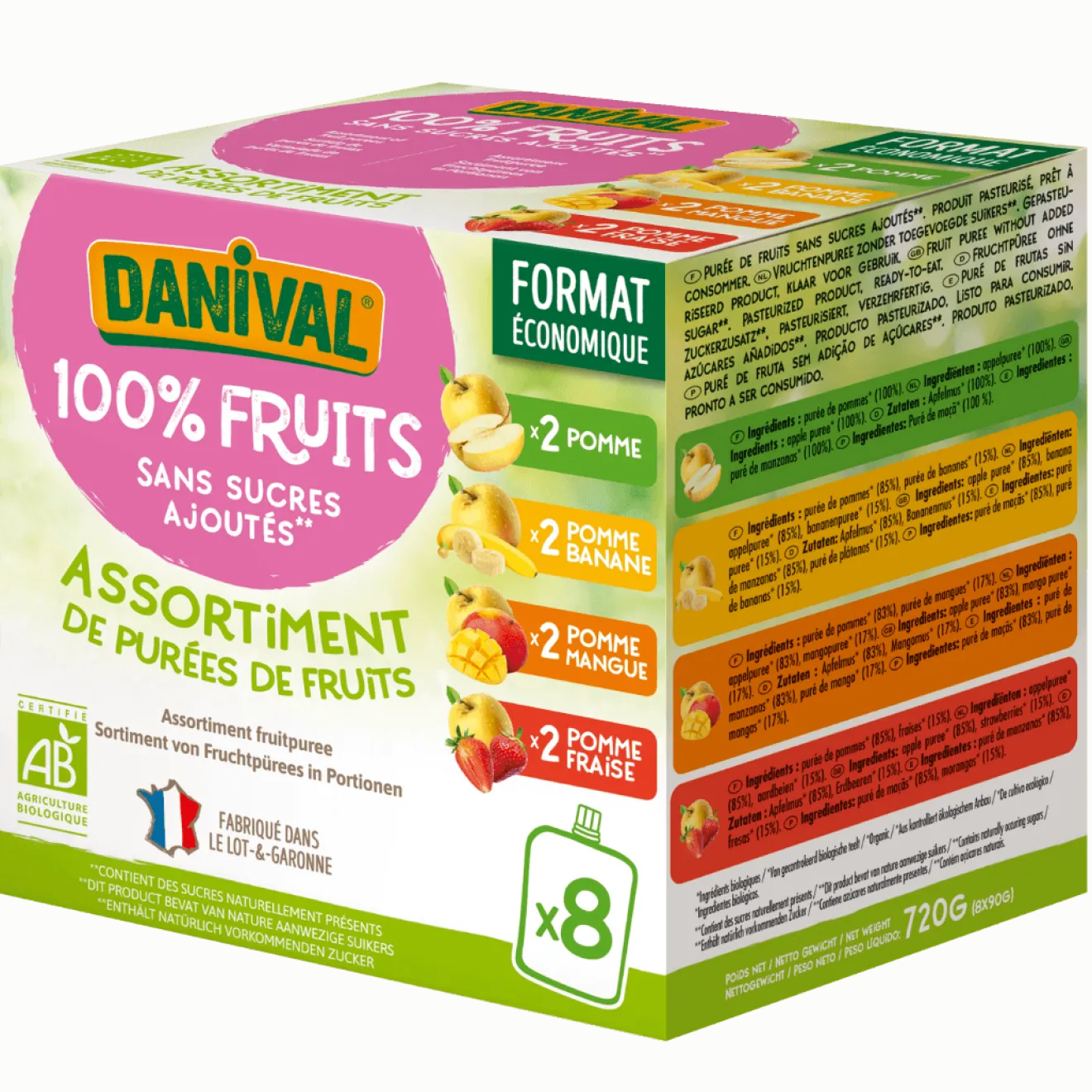 Poki Compote Pack Mix Enfants Bio