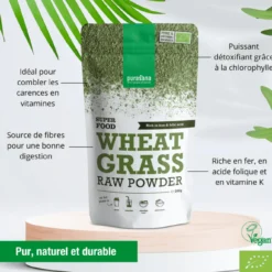 Poudre Herbe De Blé Bio