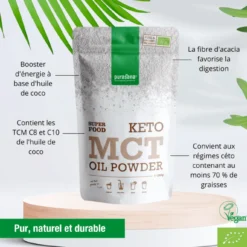 Poudre Keto MCT Oil Bio