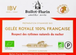 Préparation Dynamisée Gelée Royale 100% française Bio