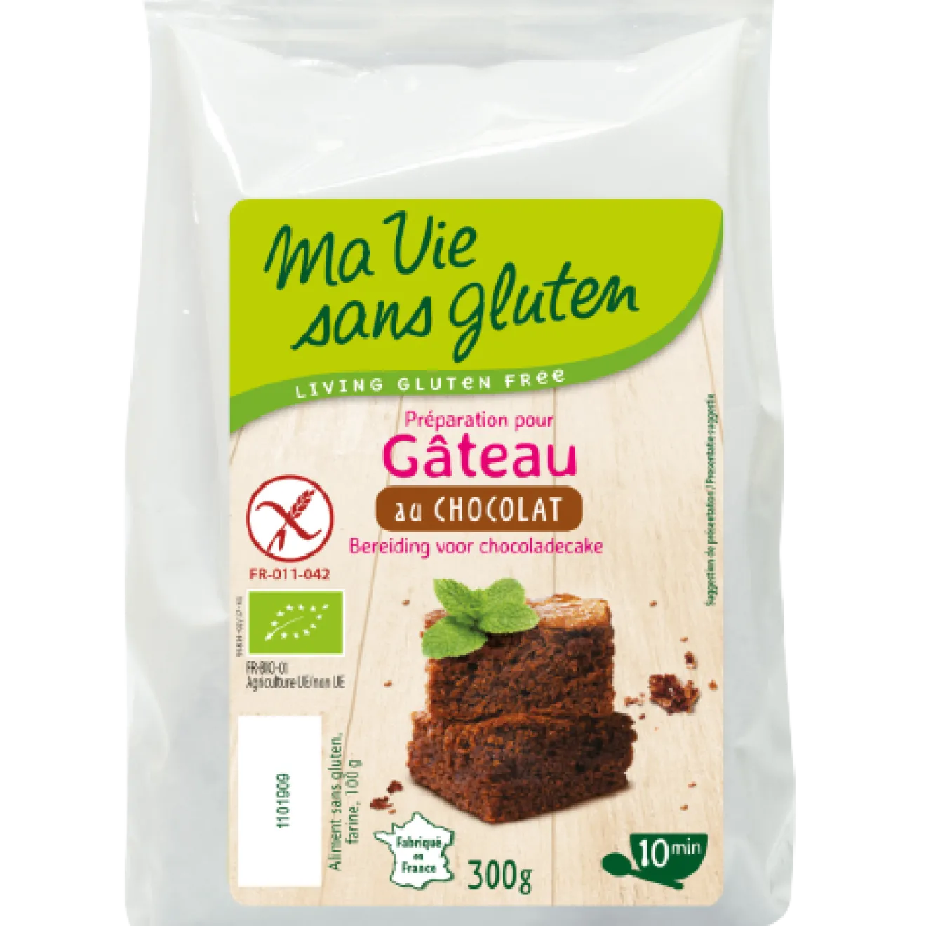 Préparation Gâteau Chocolat Bio