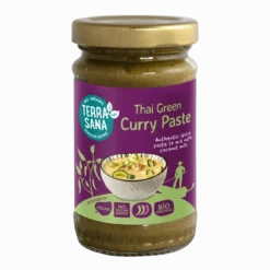 Pâte Curry Vert Bio