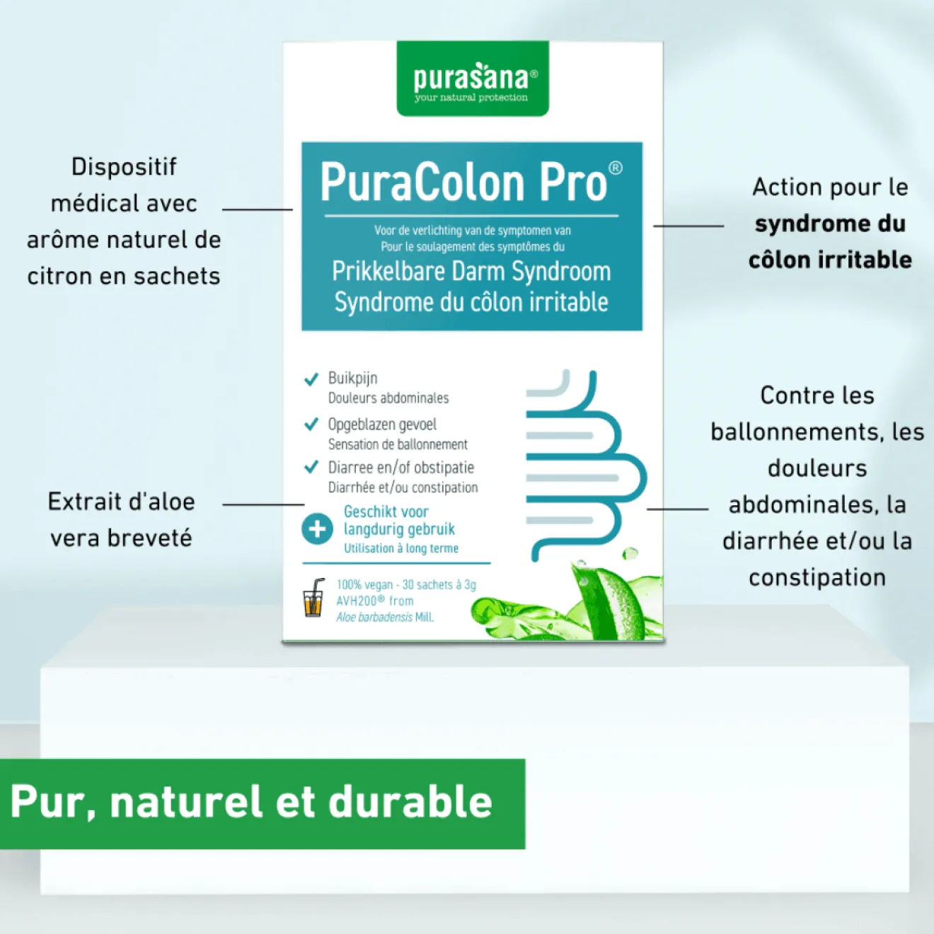 PuraColon Pro Intestin Irritable