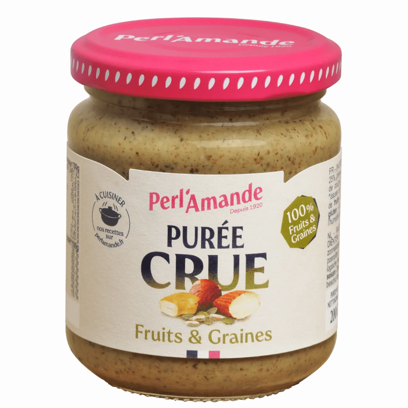 Purée de 7 Fruits et Graines Crue Bio