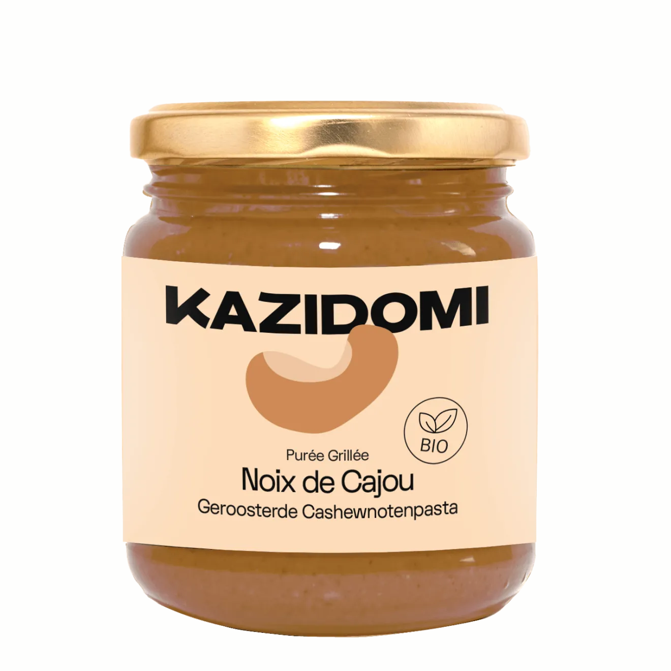 Purée de Noix de Cajou Grillées Bio