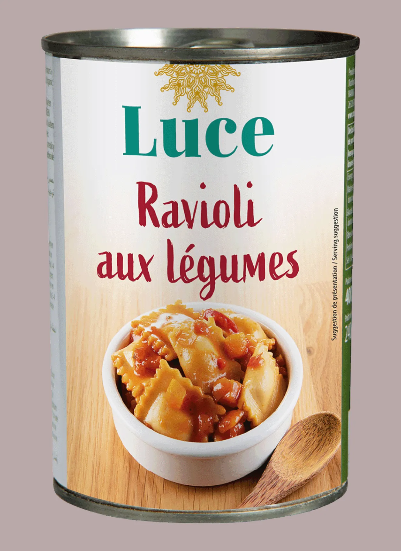 Raviolis Légumes Bio