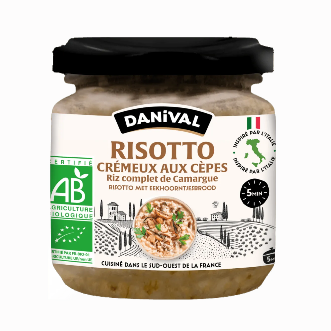 Risotto Cremeux Cèpes Bio