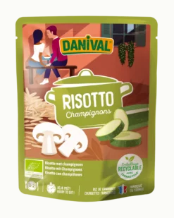 Risotto crémeux champignons Bio
