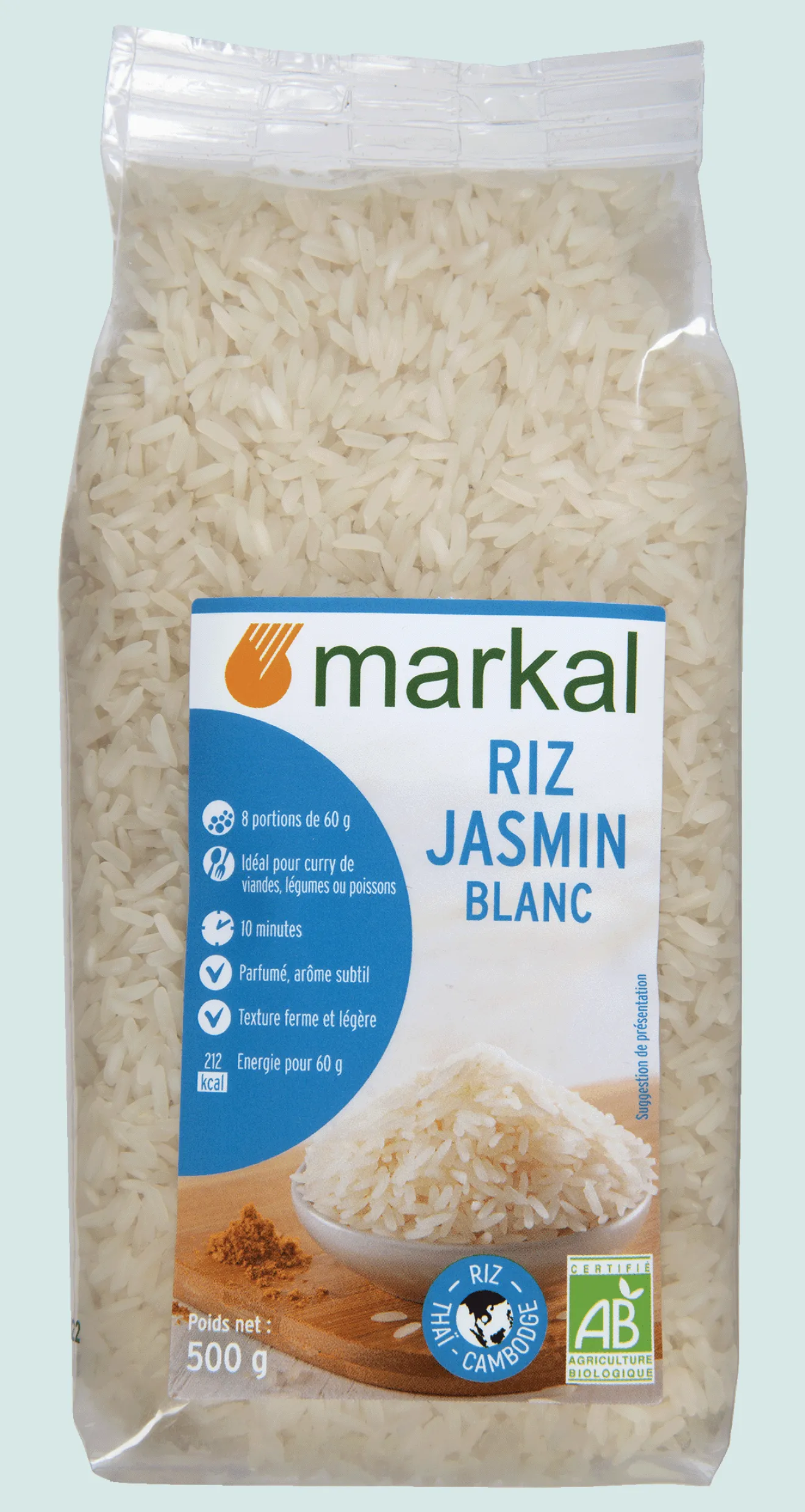 Riz Jasmin Blanc Bio