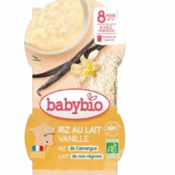 Riz Lait Vanille dès 8 mois Bio