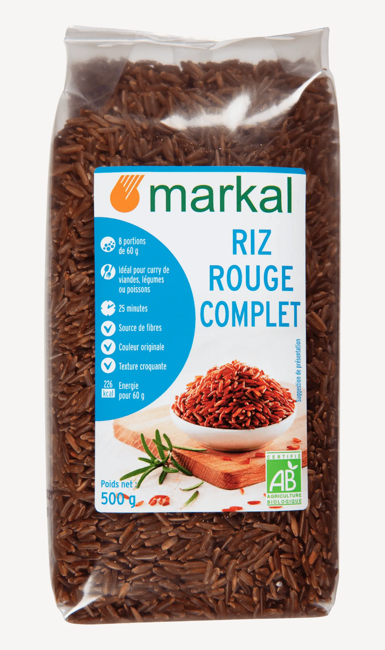 Riz Rouge Complet Bio